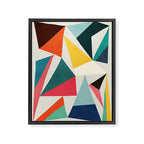 Collection of pointy summit Framed Canvas Print Gallery Image 6