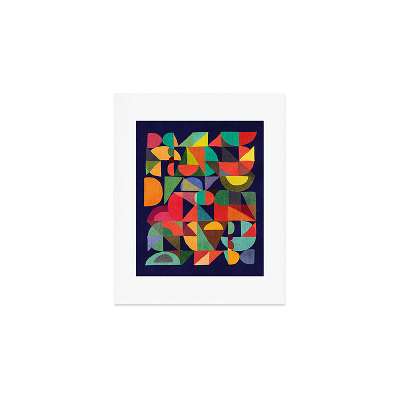 Color Blocks Art Print Gallery Image 1