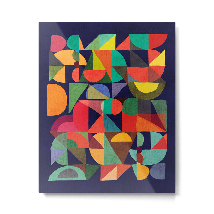 Color Blocks Metal Print Gallery Image 1
