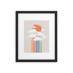 Colorful rain Framed Art Print Gallery Image 5
