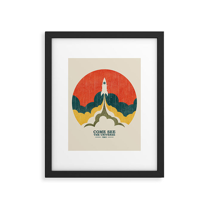 Come See The Universe Framed Art Print Gallery Image 1