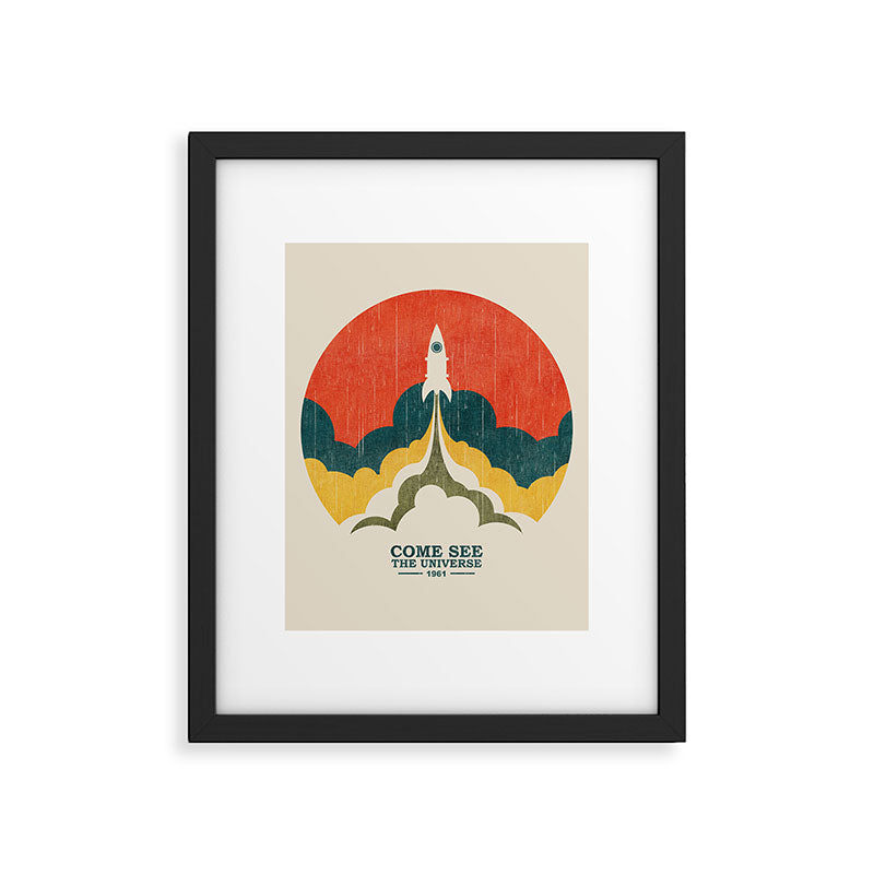 Come See The Universe Framed Art Print Gallery Image 4