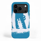 cornered! (bunny and crocodile) iPhone Case Gallery Image 1
