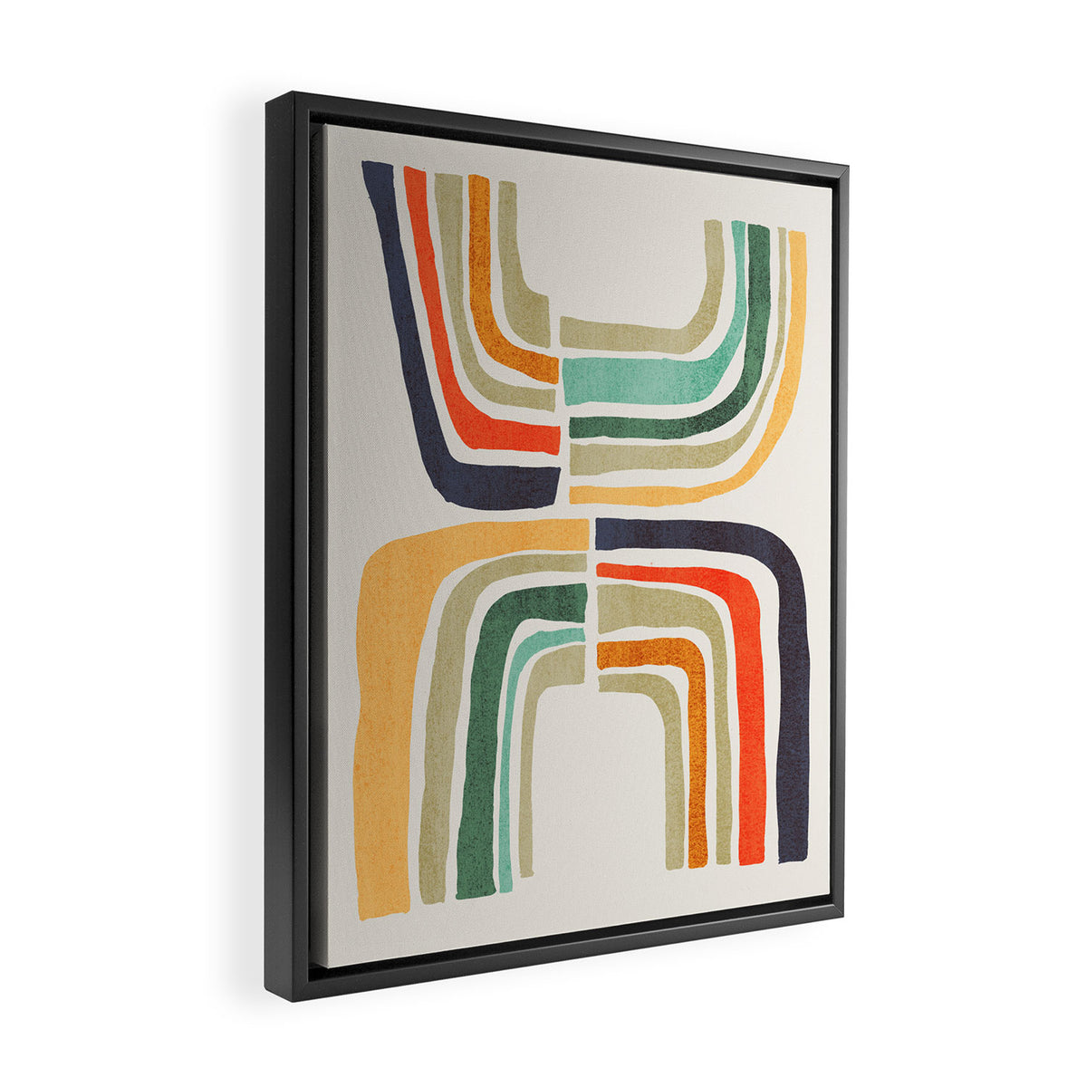 Crash Framed Canvas Print Gallery Image 2