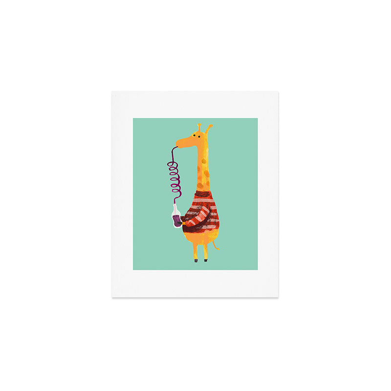 Crazy Straw Art Print Gallery Image 1