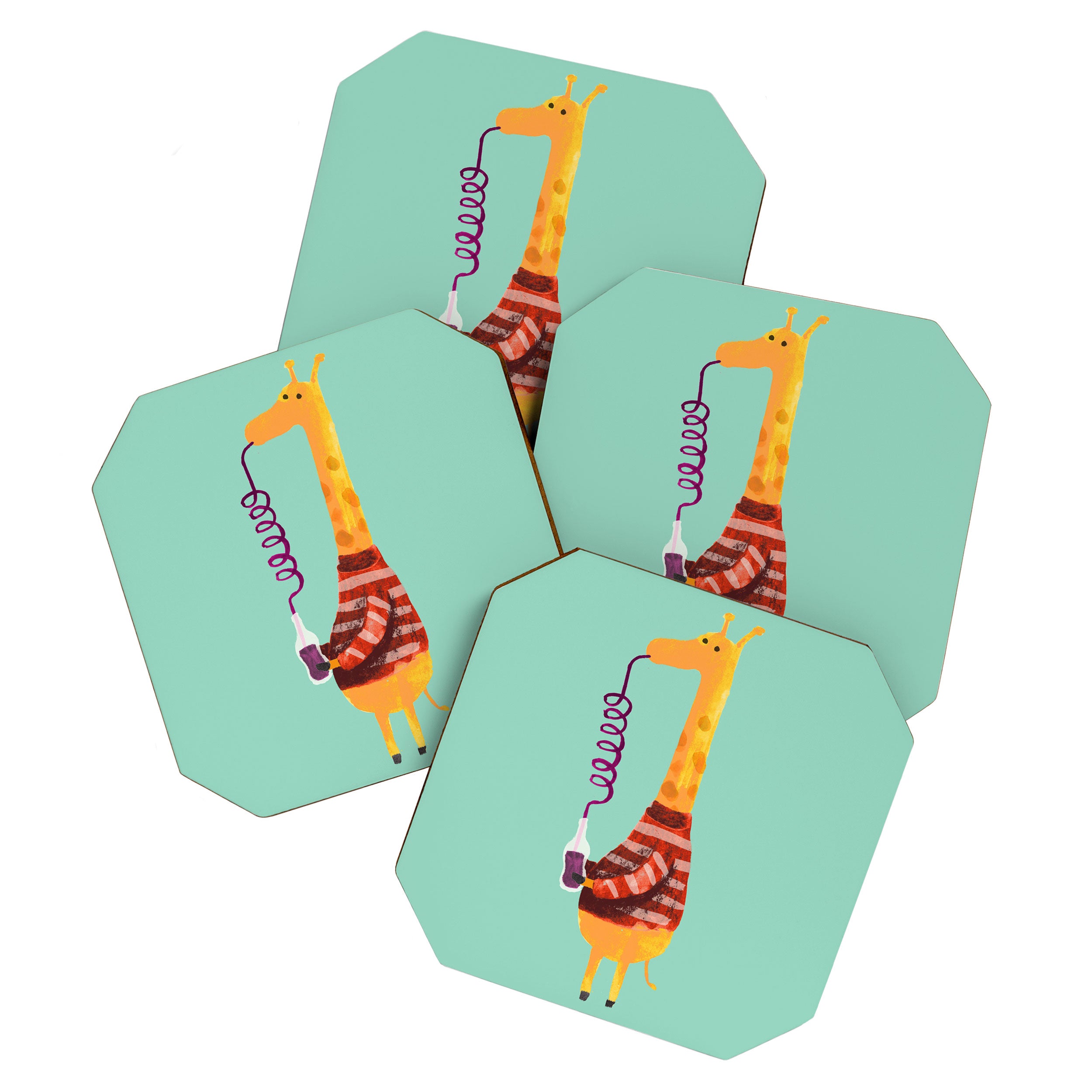 Crazy Straw Coaster Gallery Image 1