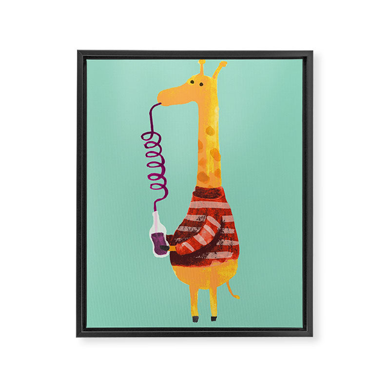 Crazy Straw Framed Canvas Print Gallery Image 6