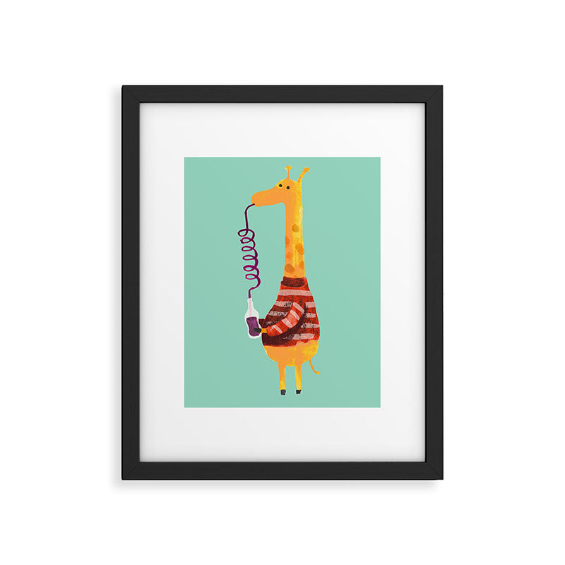 Crazy Straw Framed Art Print Gallery Image 5