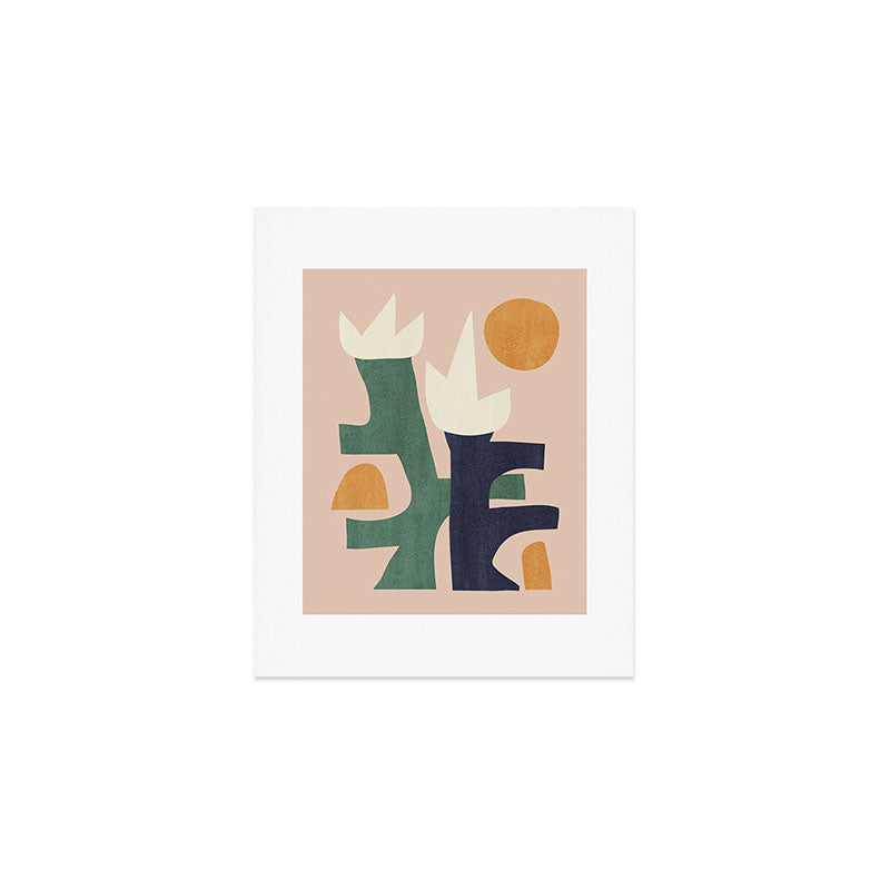 Curious garden Art Print Gallery Image 1
