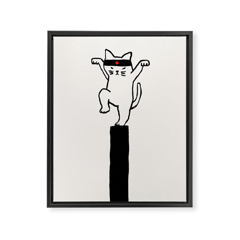 Cute and deadly Framed Canvas Print Gallery Image 6
