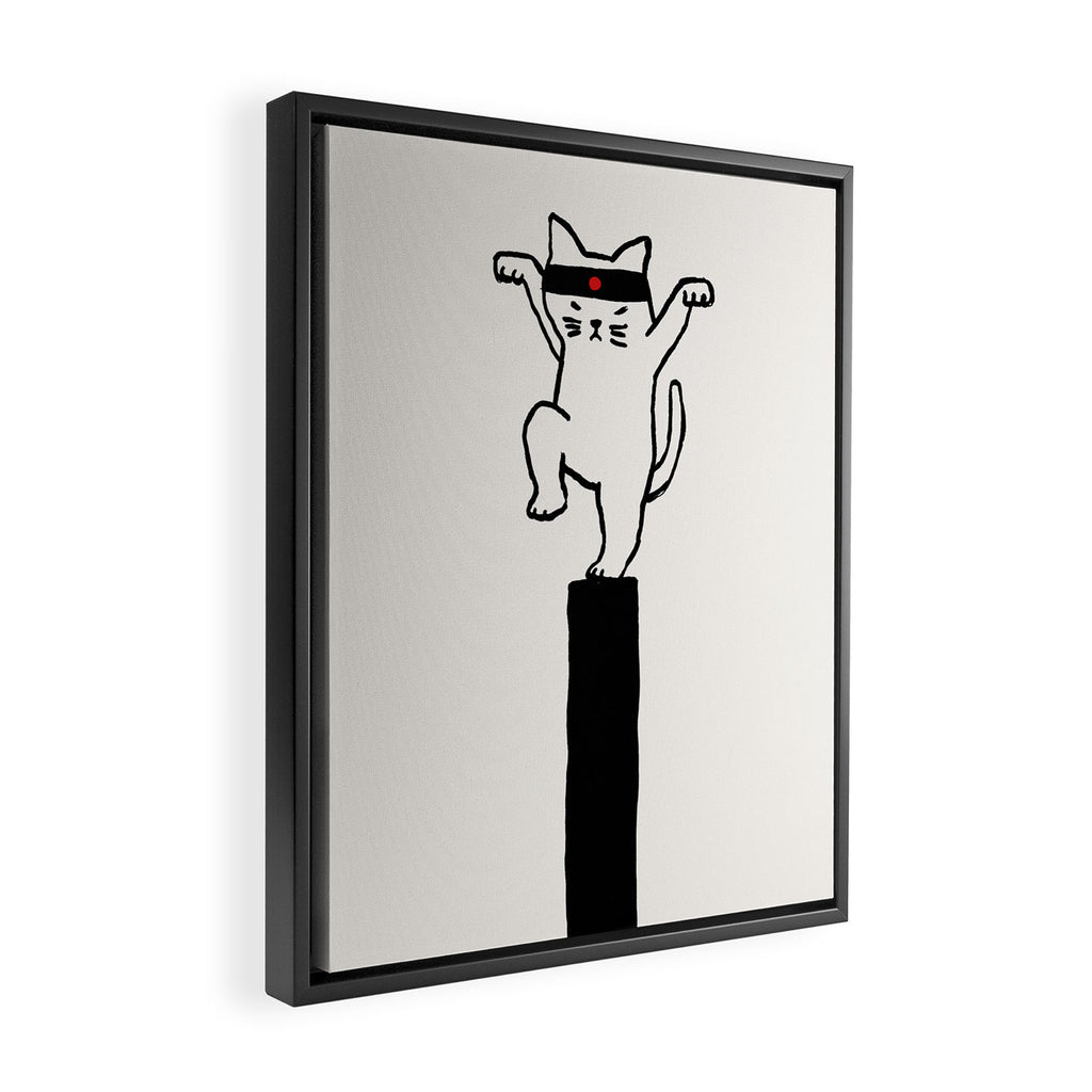 Cute and deadly Framed Canvas Print Gallery Image 2