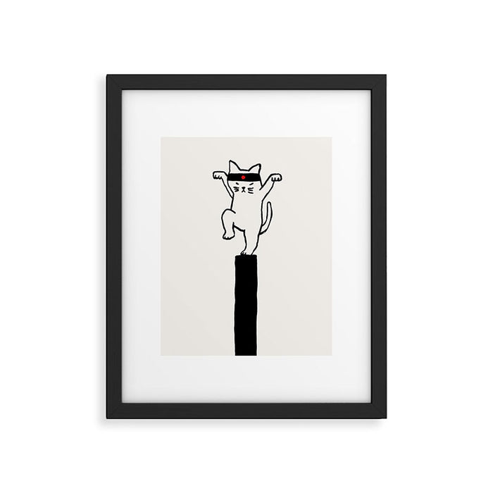 Cute and deadly Framed Art Print Gallery Image 1