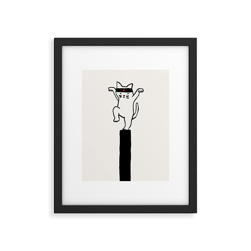 Cute and deadly Framed Art Print Gallery Image 5