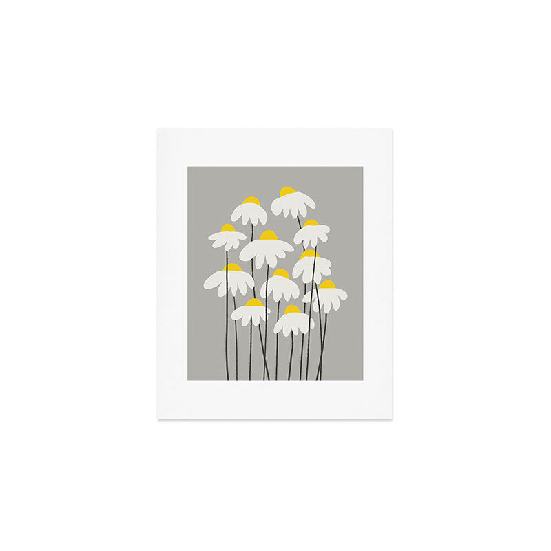 Daisy Art Print Gallery Image 1
