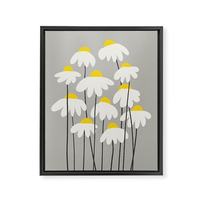 Daisy Framed Canvas Print Gallery Image 1