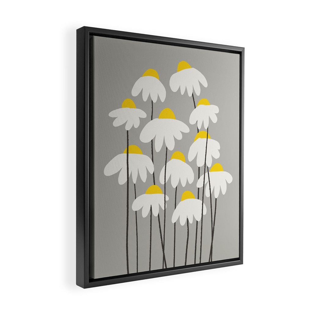 Daisy Framed Canvas Print Gallery Image 2
