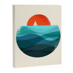 Deep blue ocean Canvas Print Gallery Image 6