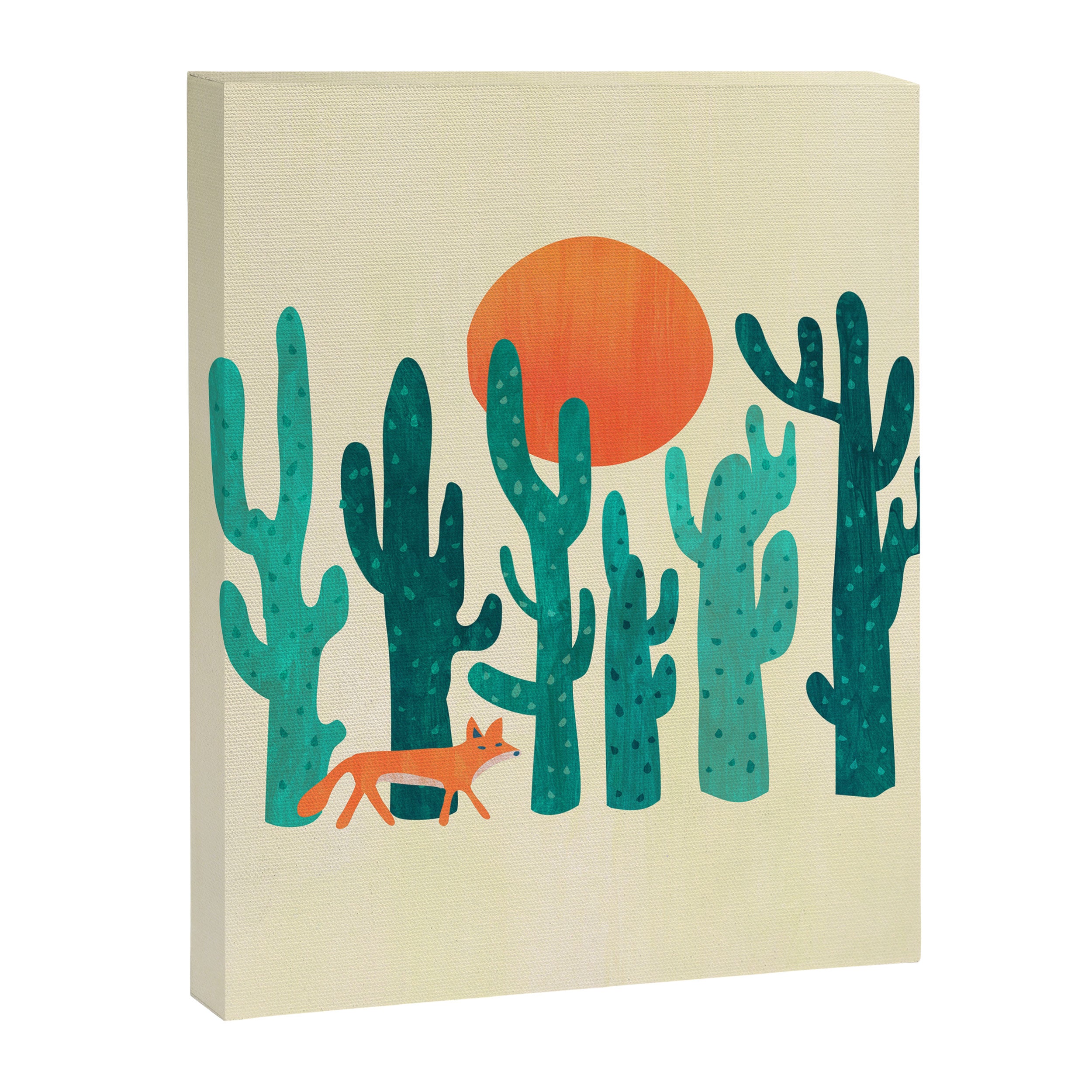 Desert fox Canvas Print Gallery Image 6