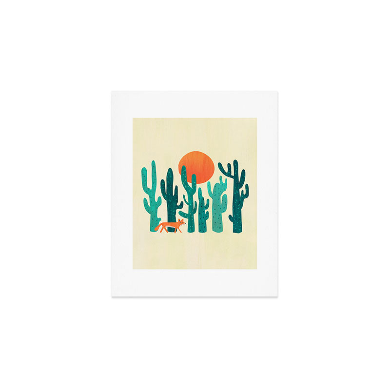 Desert fox Art Print Gallery Image 1