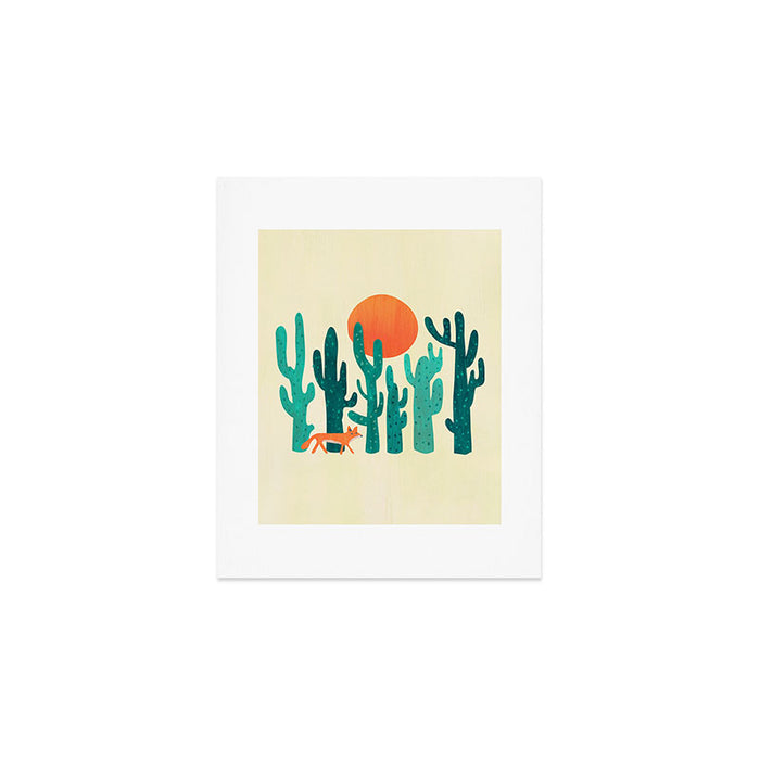 Desert fox Art Print Gallery Image 1