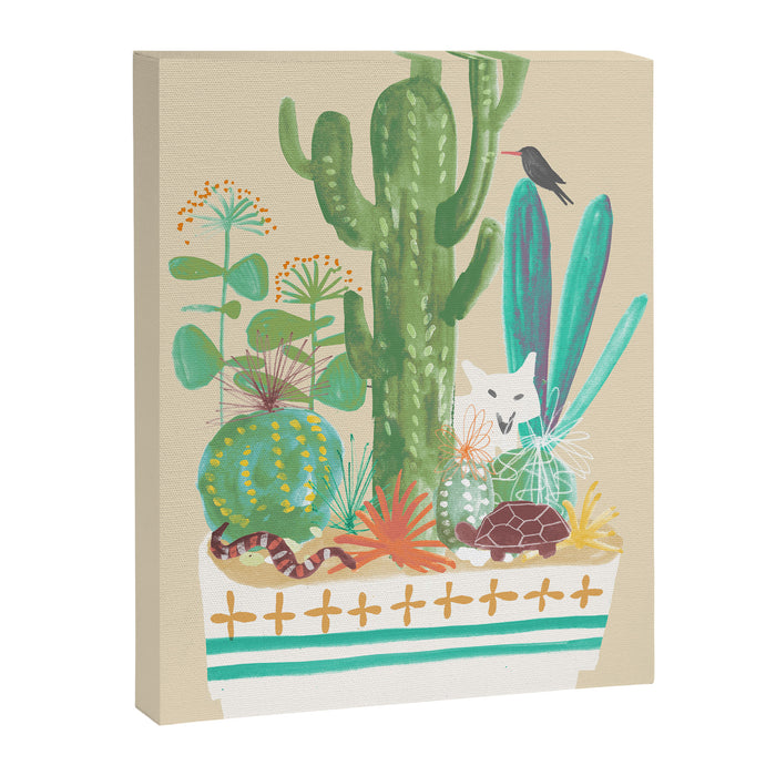 Desert planter Canvas Print Gallery Image 1