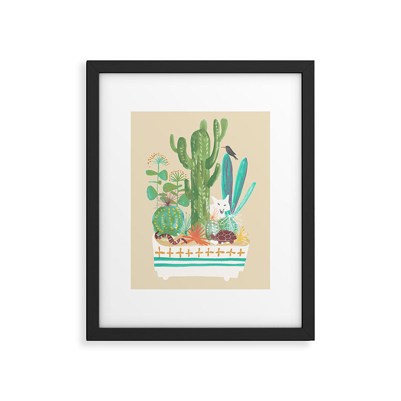 Desert planter Framed Art Print Gallery Image 6