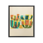 Desert vegetation Framed Canvas Print Gallery Image 6
