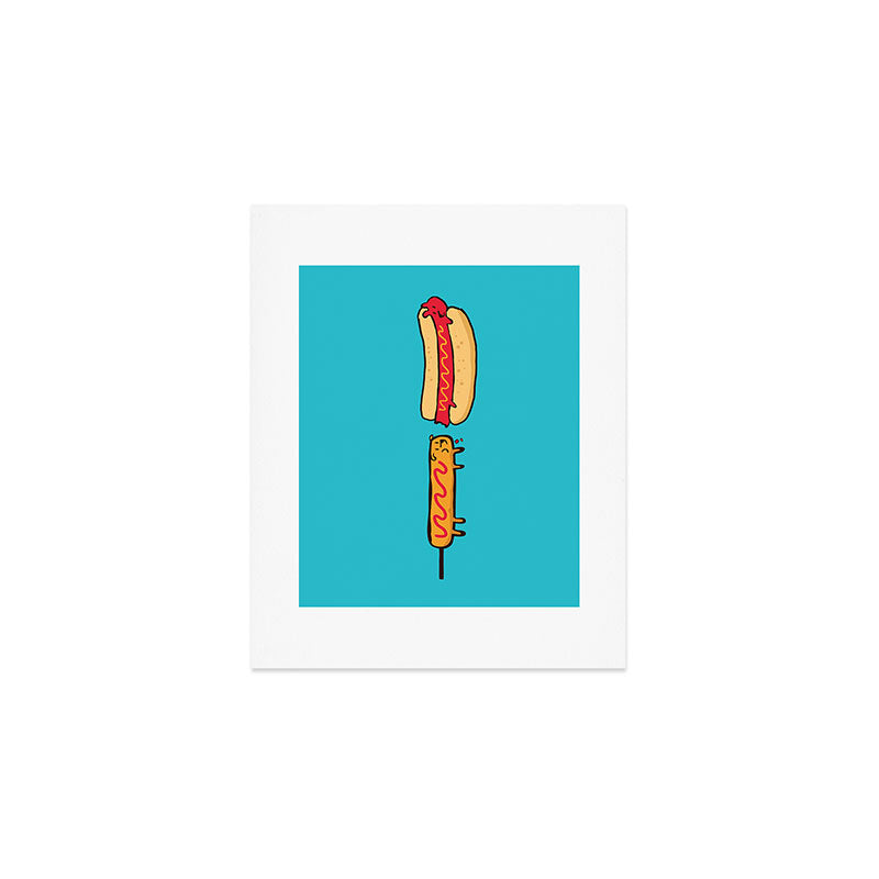 Dog Eat Dog World Art Print Gallery Image 1