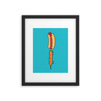 Dog Eat Dog World Framed Art Print Gallery Image 5
