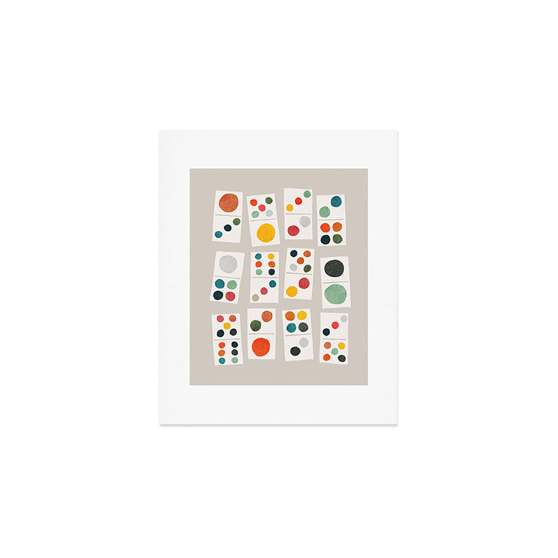 Domino Art Print Gallery Image 1