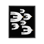 Doves Framed Canvas Print Gallery Image 6