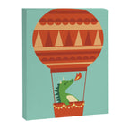 Dragon On Hot Air Balloon Canvas Print Gallery Image 6