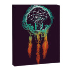 Dream Catcher (the rustic magic) Canvas Print Gallery Image 6