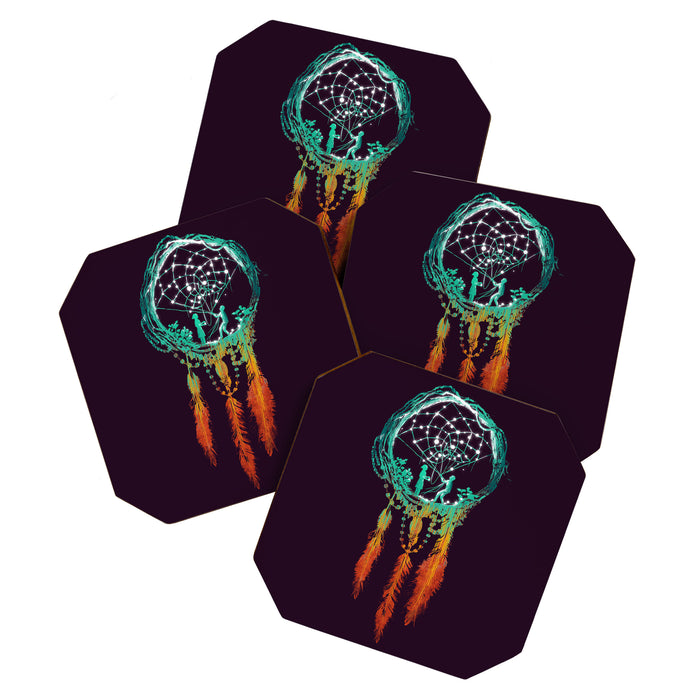 Dream Catcher (the rustic magic) Coaster Gallery Image 1