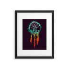 Dream Catcher (the rustic magic) Framed Art Print Gallery Image 5