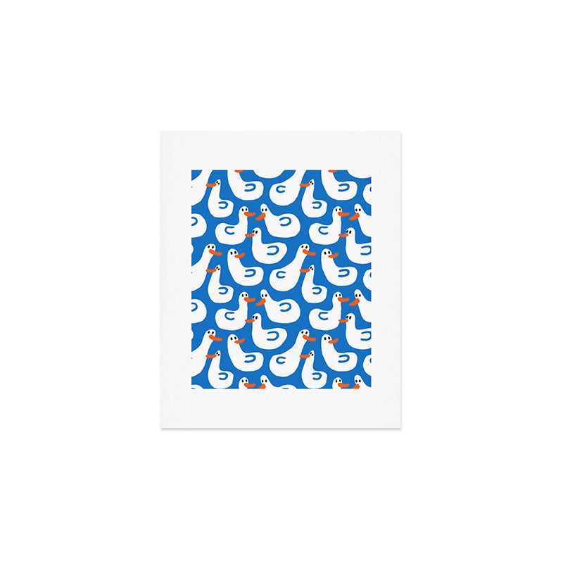Duck duck duck Art Print Gallery Image 1