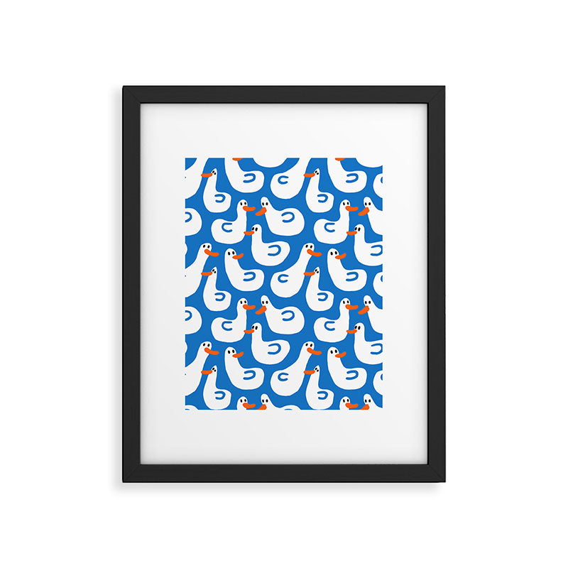 Duck duck duck Framed Art Print Gallery Image 5