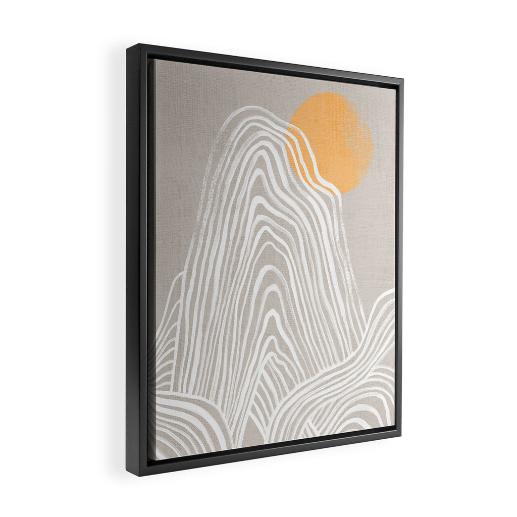 Echo mountain Framed Canvas Print Gallery Image 2