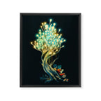 ElectriciTree Framed Canvas Print Gallery Image 6
