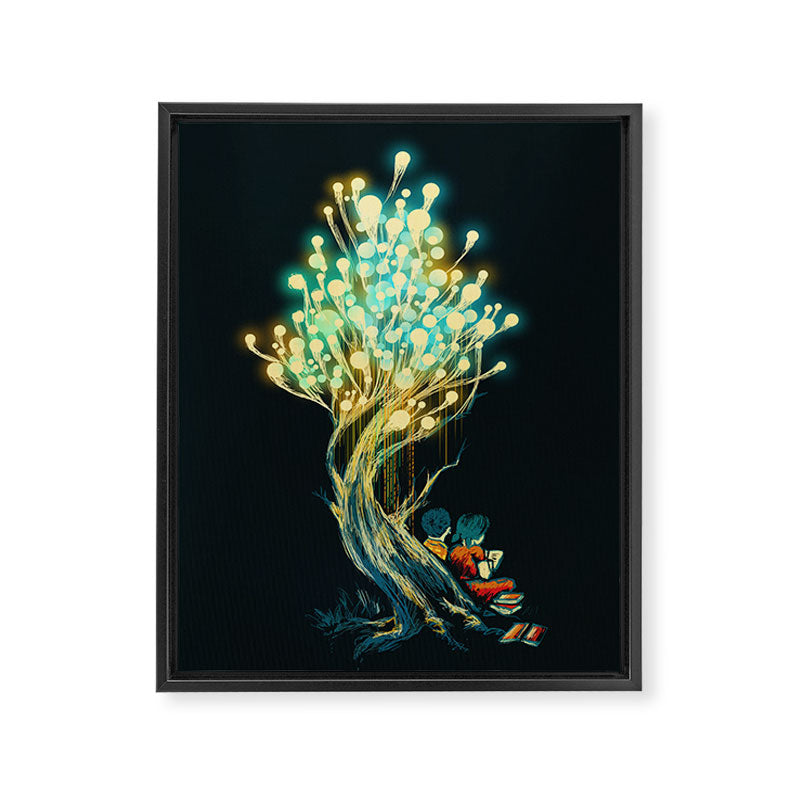 ElectriciTree Framed Canvas Print Gallery Image 6