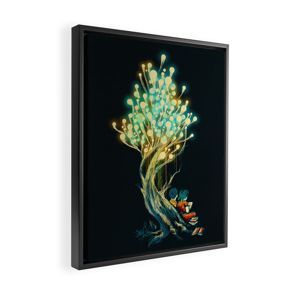 ElectriciTree Framed Canvas Print Gallery Image 2