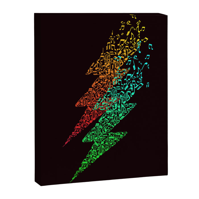 Electro music Canvas Print Gallery Image 1