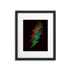Electro music Framed Art Print Gallery Image 5