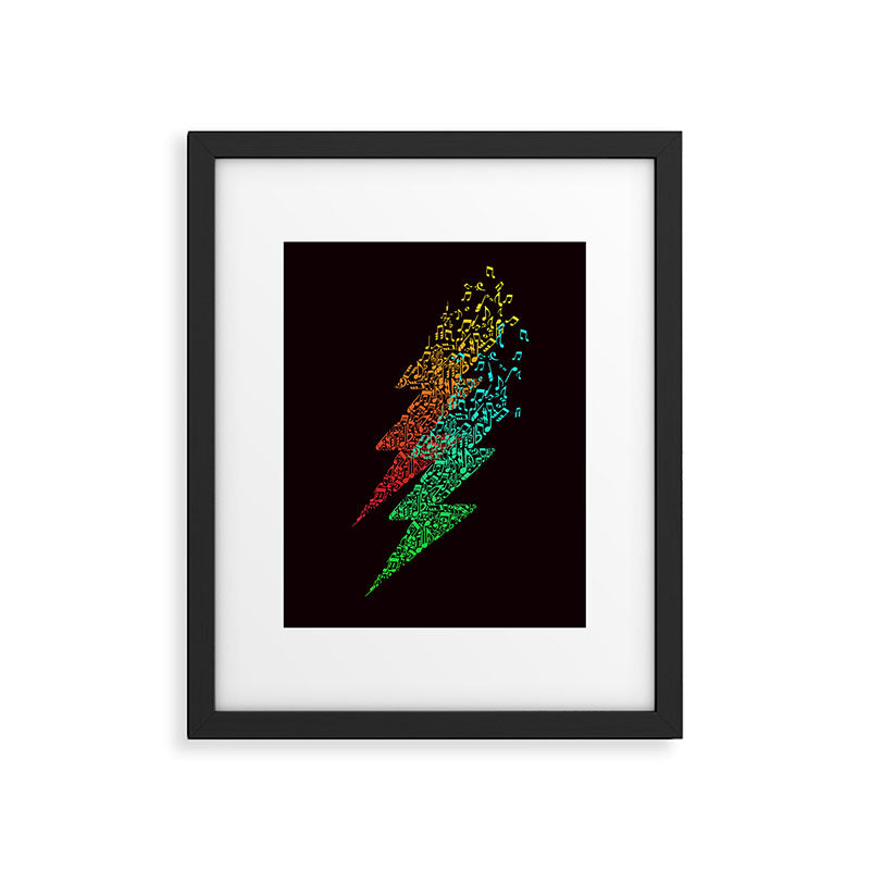 Electro music Framed Art Print Gallery Image 5