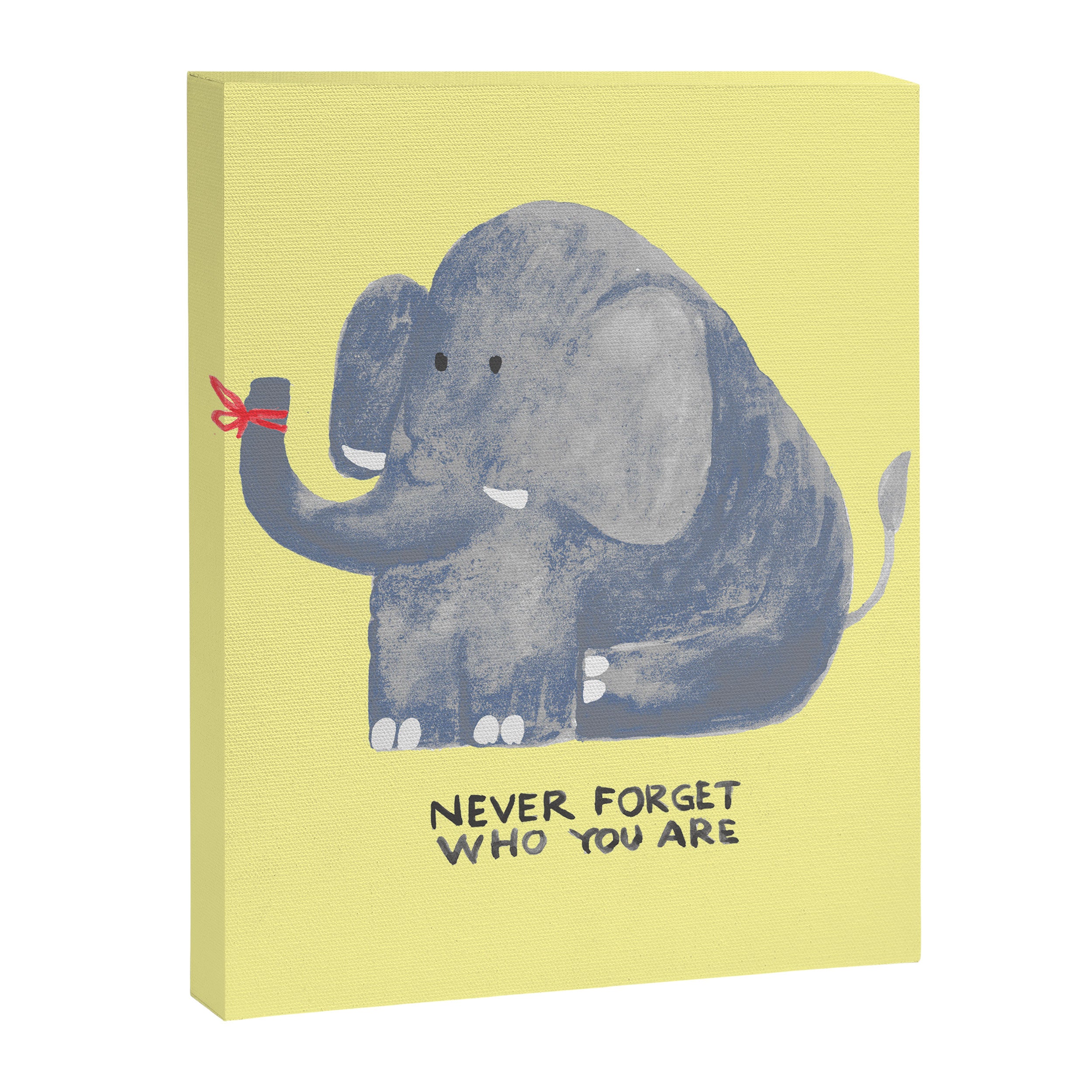 Elephant never forgets Canvas Print Gallery Image 8