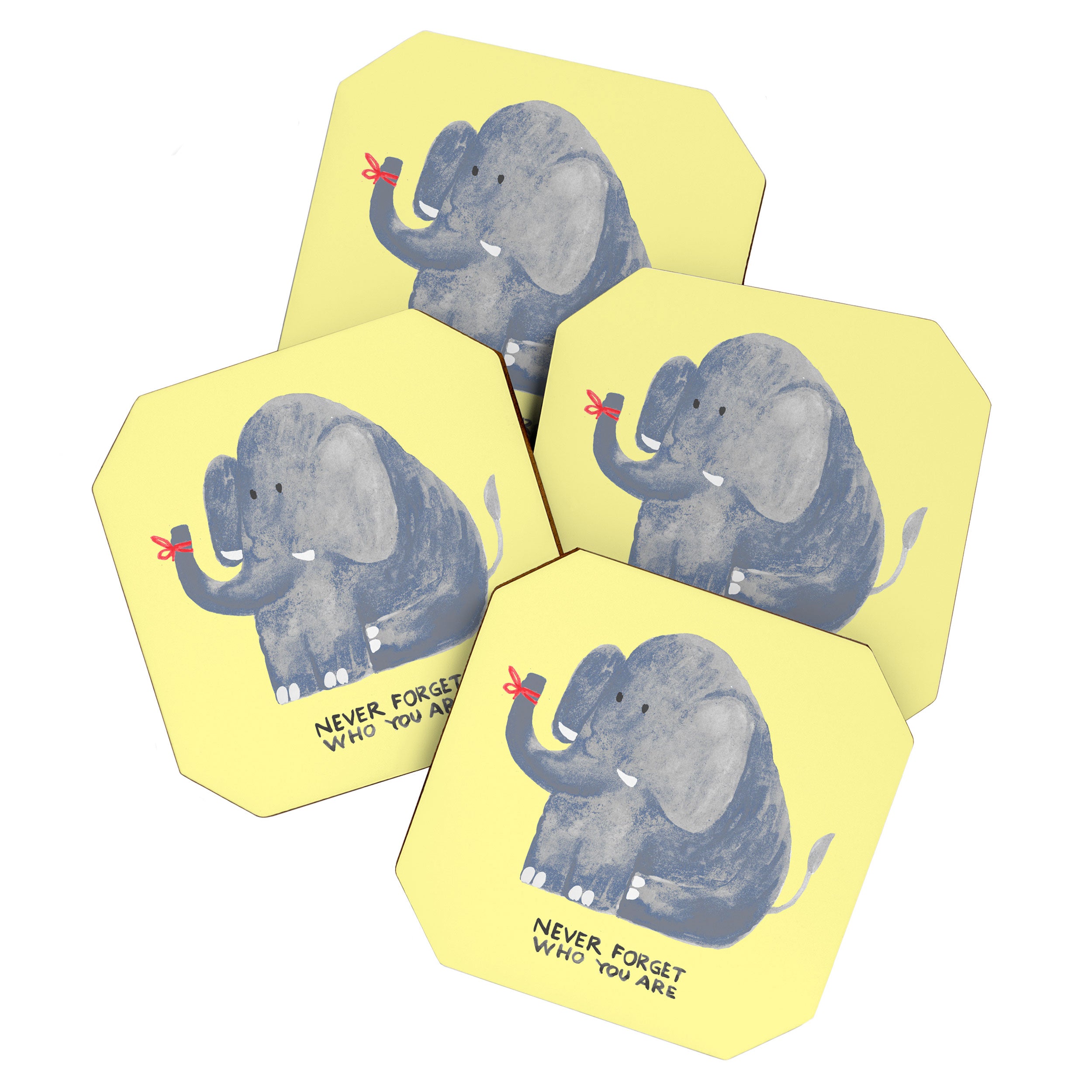Elephant never forgets Coaster Gallery Image 1