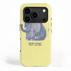 Elephant never forgets iPhone Case Gallery Image 1