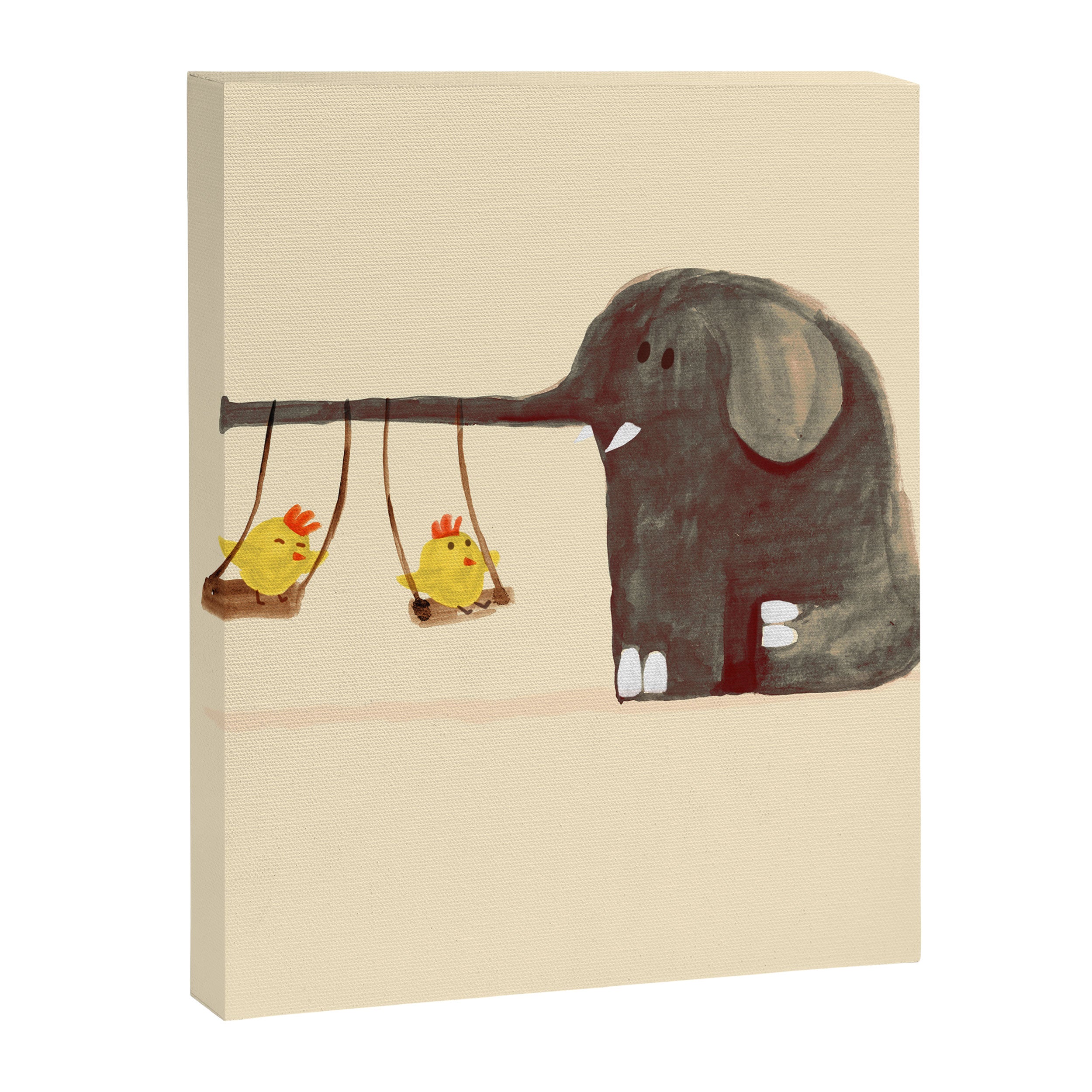 Elephant Swing Canvas Print Gallery Image 6