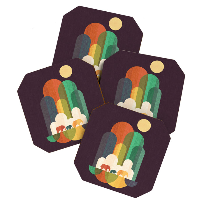 Elephant walk Coaster Gallery Image 1
