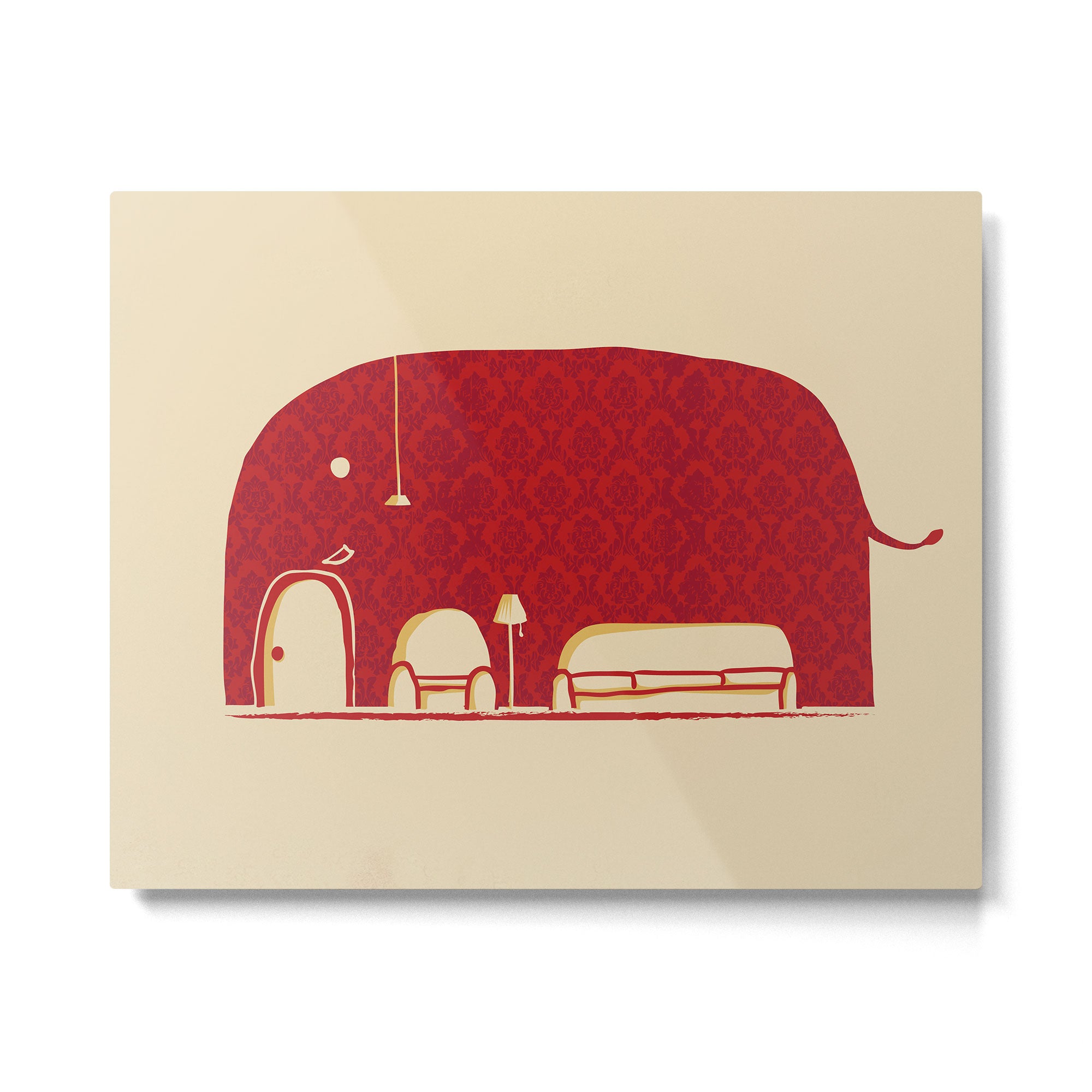 Elephanticus Roomious Metal Print Gallery Image 4